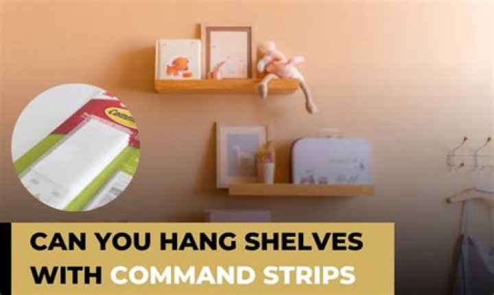 Can Command hooks hold up shelves