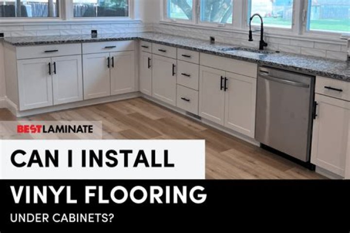 Does tile floor go under cabinets