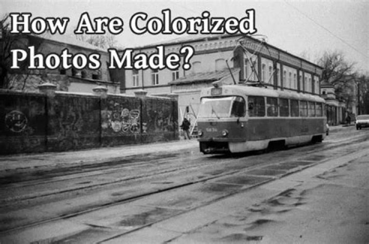 How are colorized photos made