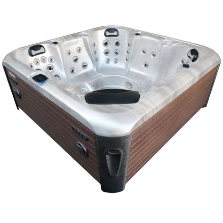How big is a 6 seater hot tub