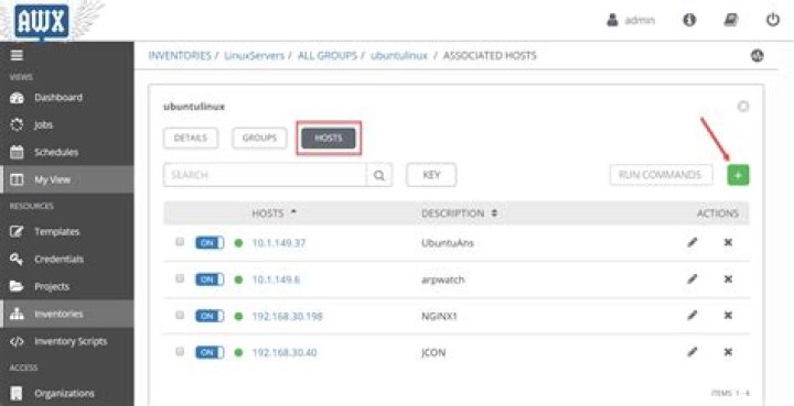 How do I add hosts to Awx