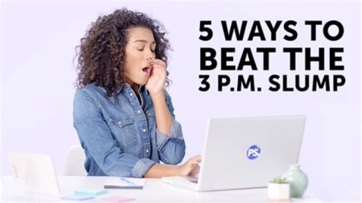 How do you beat the 3pm slump