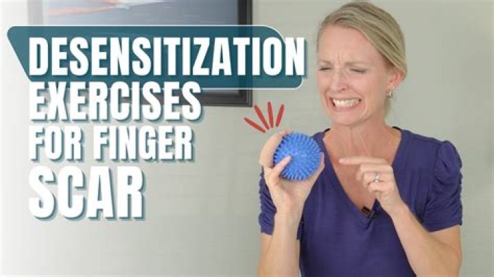 How do you desensitize scar tissue