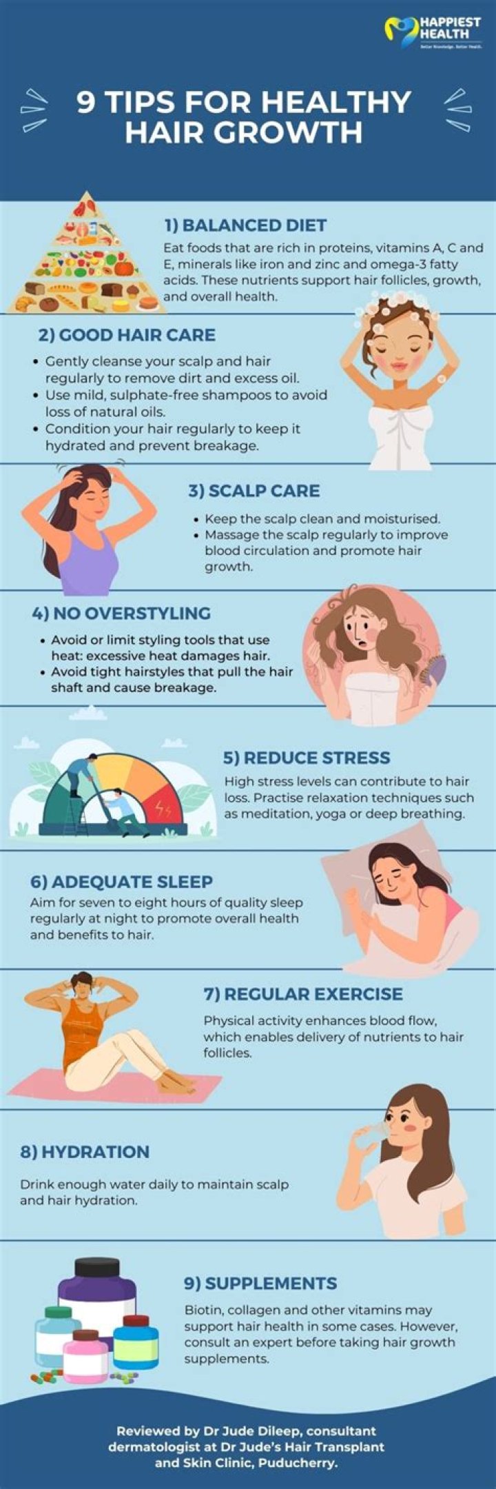 How do you keep your hair healthy