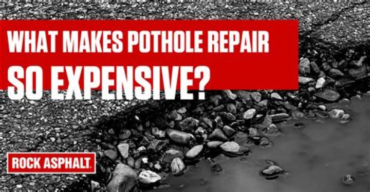 How much does pothole repair cost