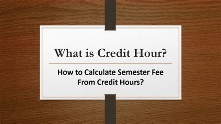 How much is a credit hour at Hfcc