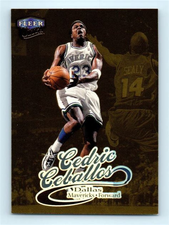 How much is Cedric Ceballos worth