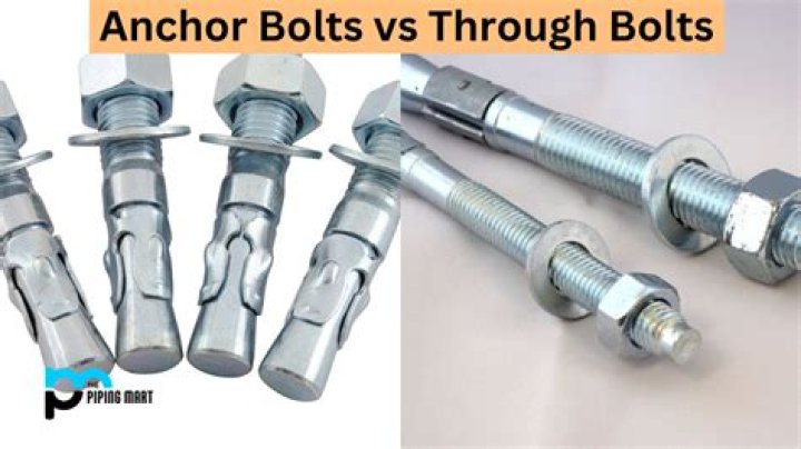 How often do you put anchor bolts