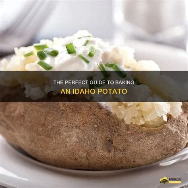 Is an Idaho potato a white potato