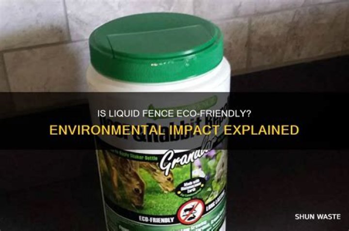 Is Liquid Fence harmful to humans