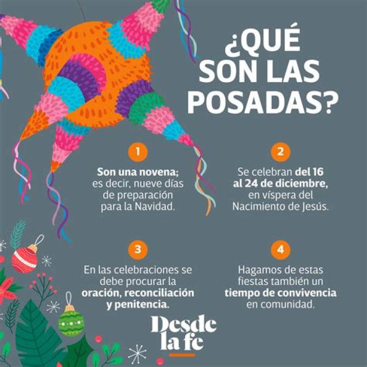¿Qué significan las 9 posadas