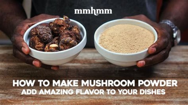 What can I add mushroom powder to