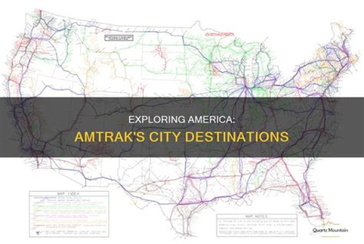 What cities does Amtrak travel to