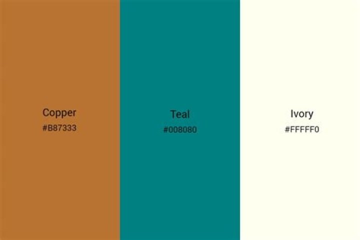 What colors work well with copper