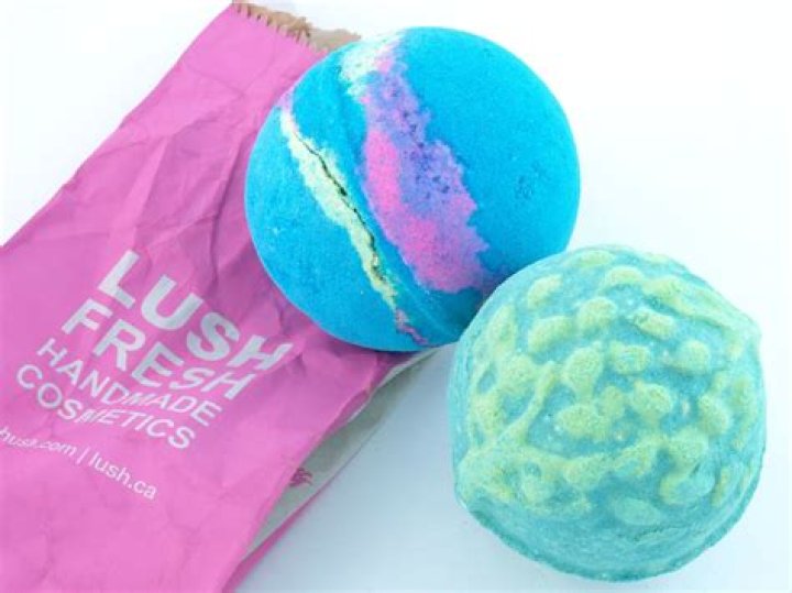 What diameter are Lush bath bombs