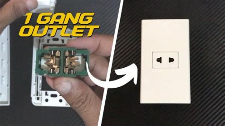 What does 1 gang mean on a socket