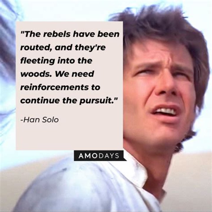 What does Han Solo always say
