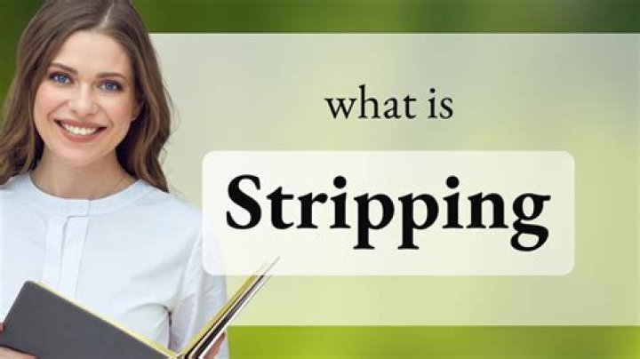What does Stripped mean in Copart