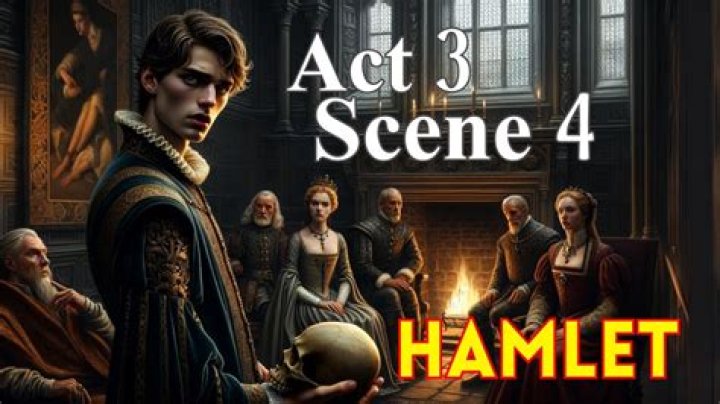 What happens in Scene 4 of Hamlet