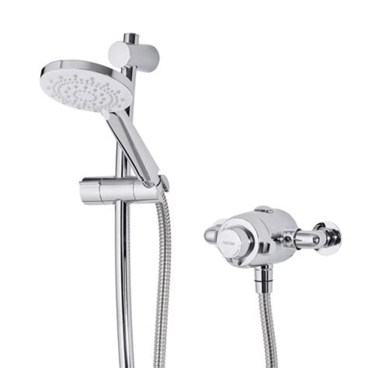 What is a concentric shower mixer