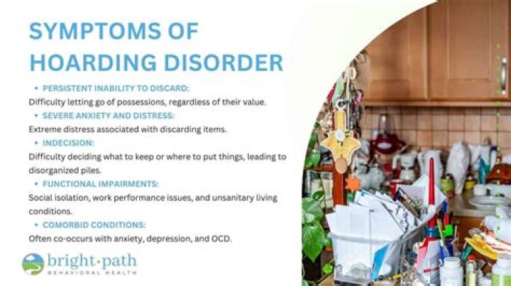 What is hoarding a symptom of