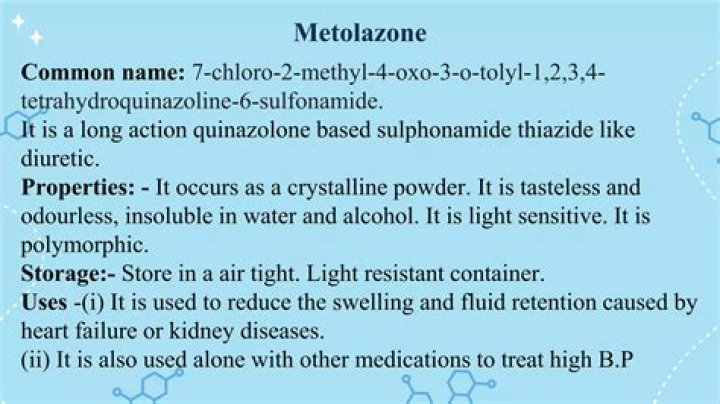 What is other name for metolazone