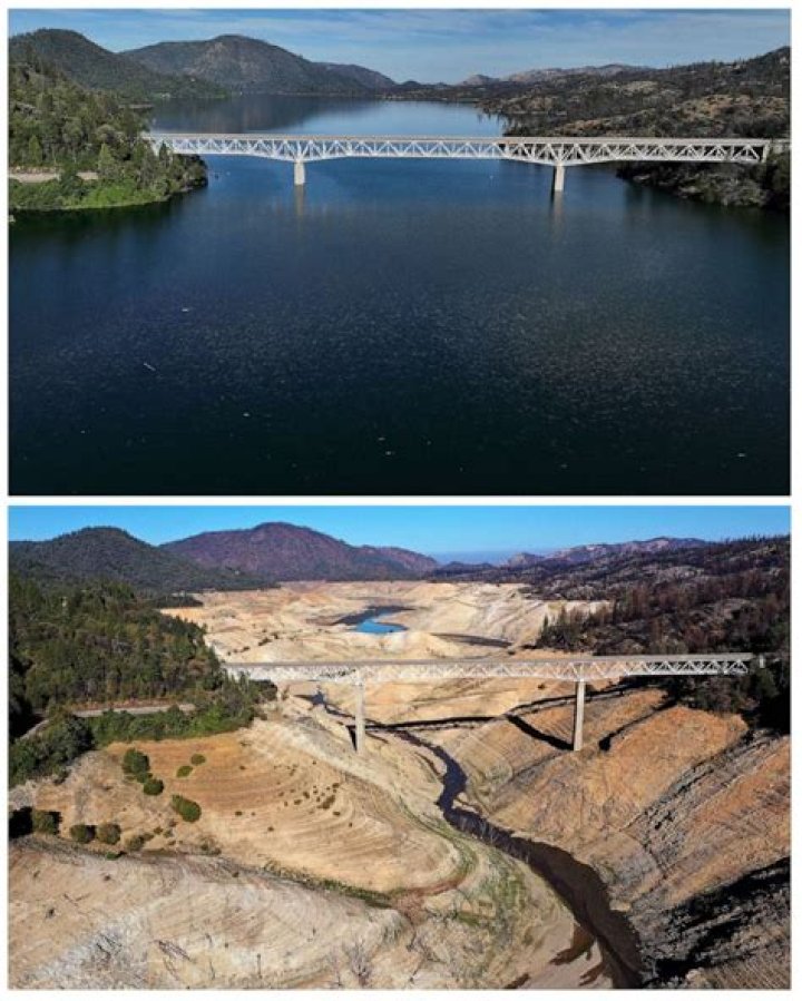 What waterway feeds Lake Oroville
