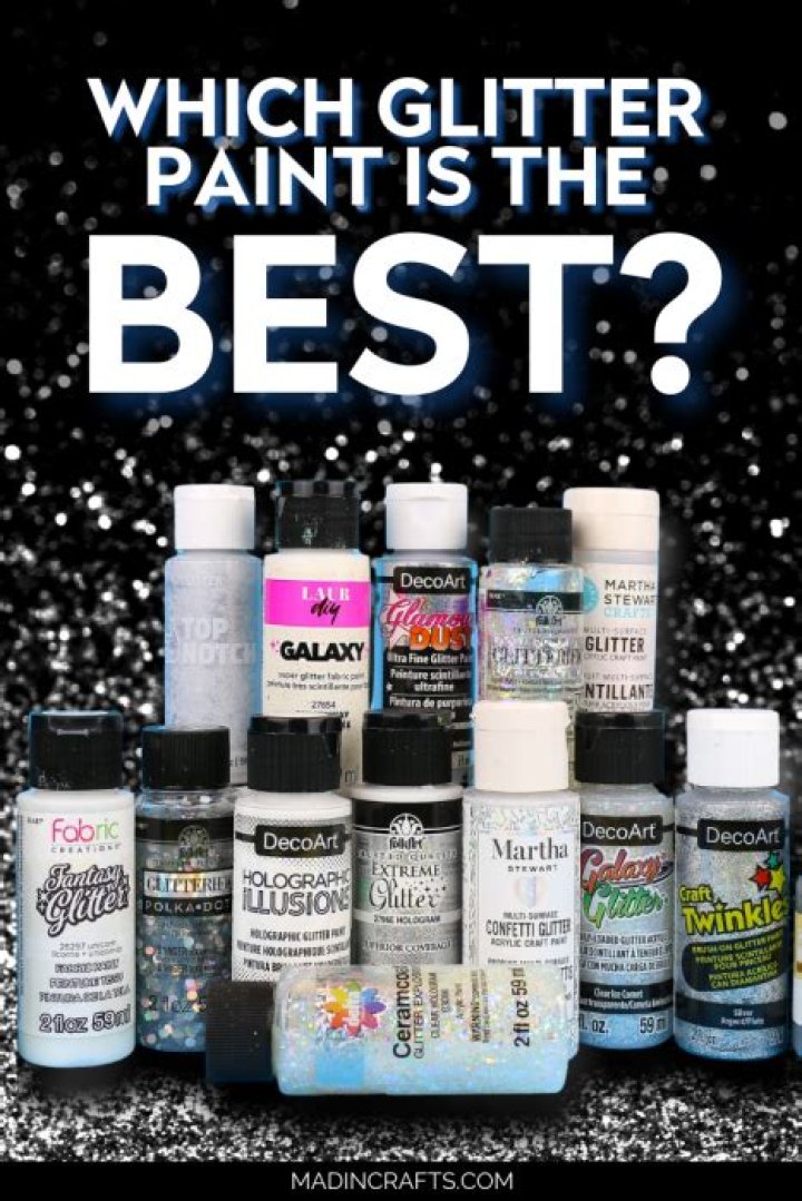 Whats the best glitter paint