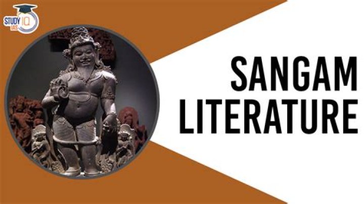 When was Sangam literature compiled