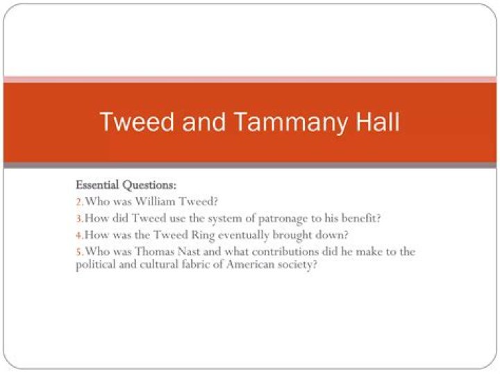 Who brought down Tammany Hall