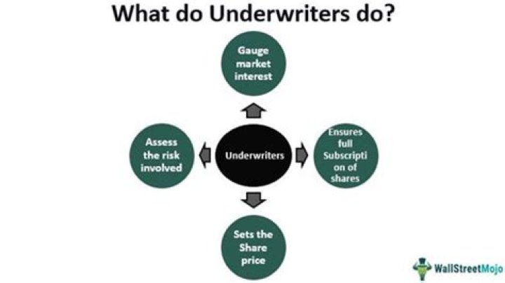 Who can act as an underwriter