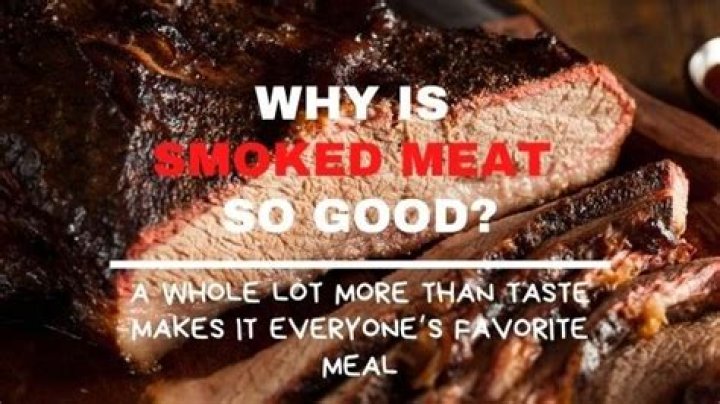Why is smoked meat so popular